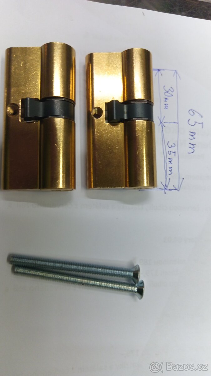 Vložky FAB 30+35 mm 45 klíčů - 3