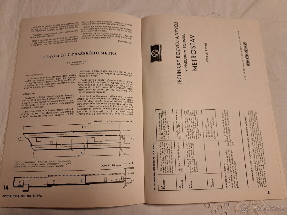 Zpravodaj METRO 1/78 - 3