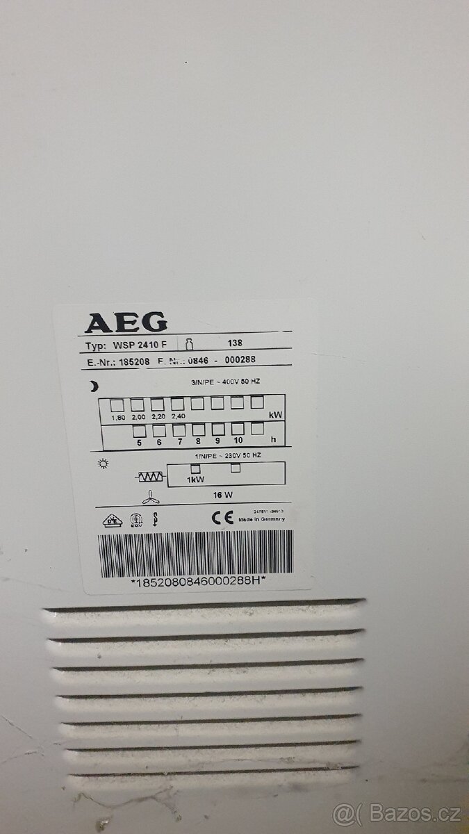 AEG akumulační kamna 4 ks - 3