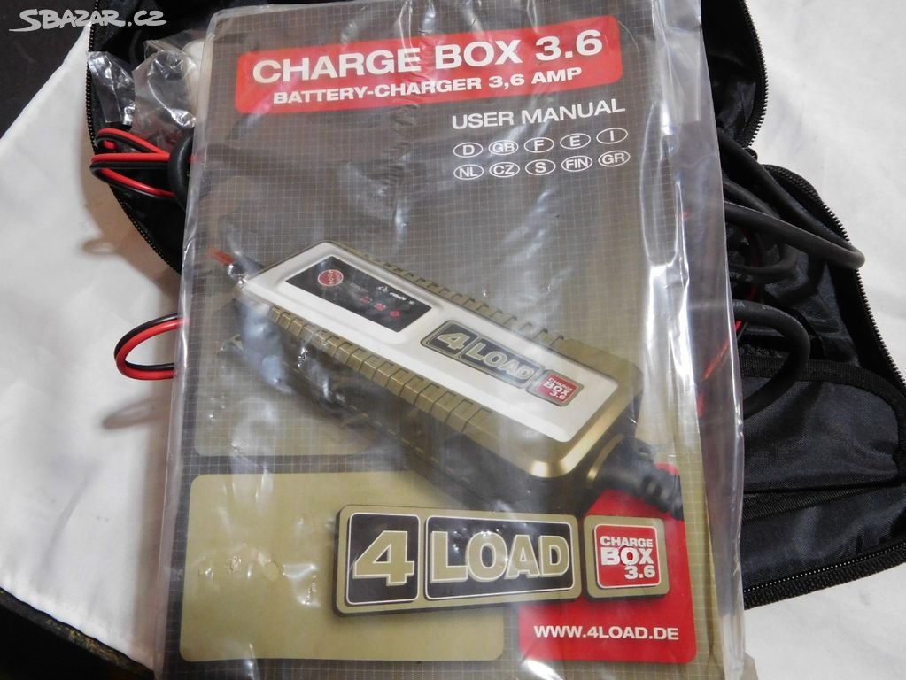 Chytrá nabíječka baterií. 6 / 12V - 3