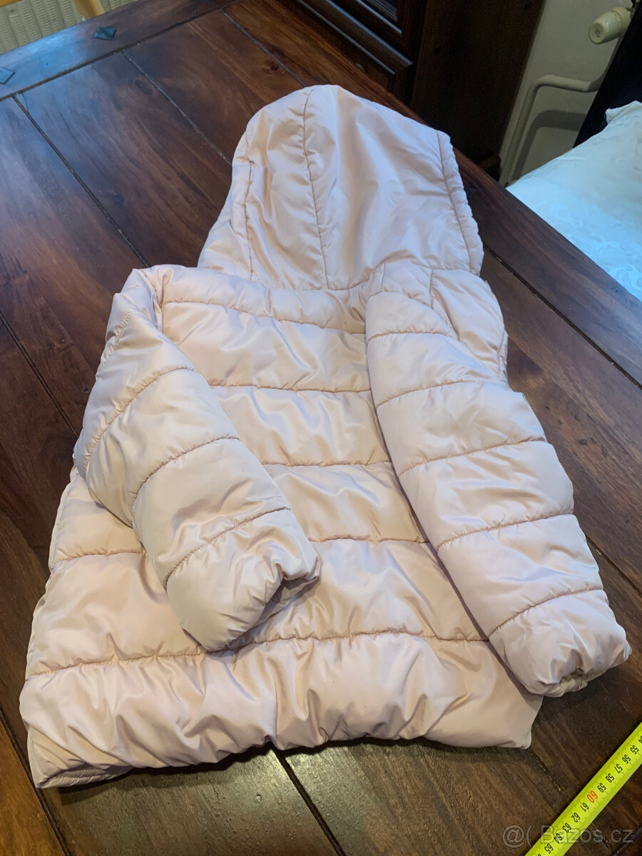 Dívčí bunda cca 5 - 6 let, růžová - 3