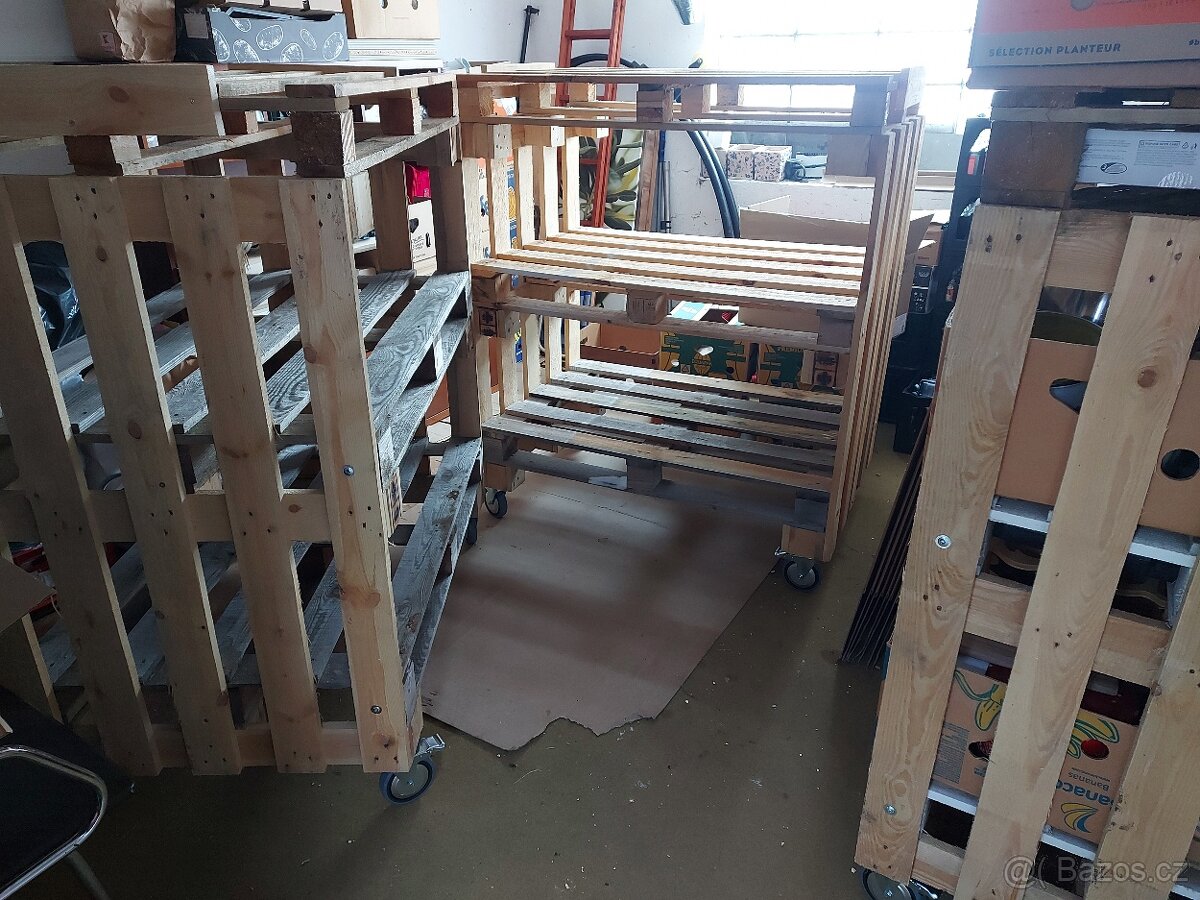 Pojizdny paletovy regal - 3