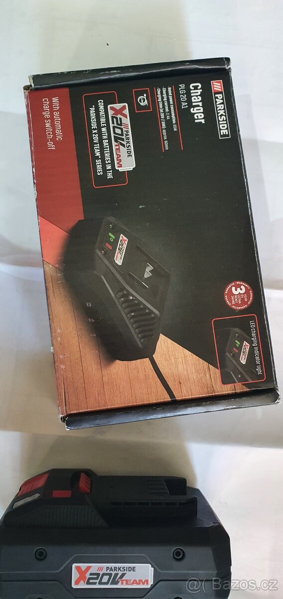 Parkside baterie nova 4ah, 2ah,nabíječka - 3