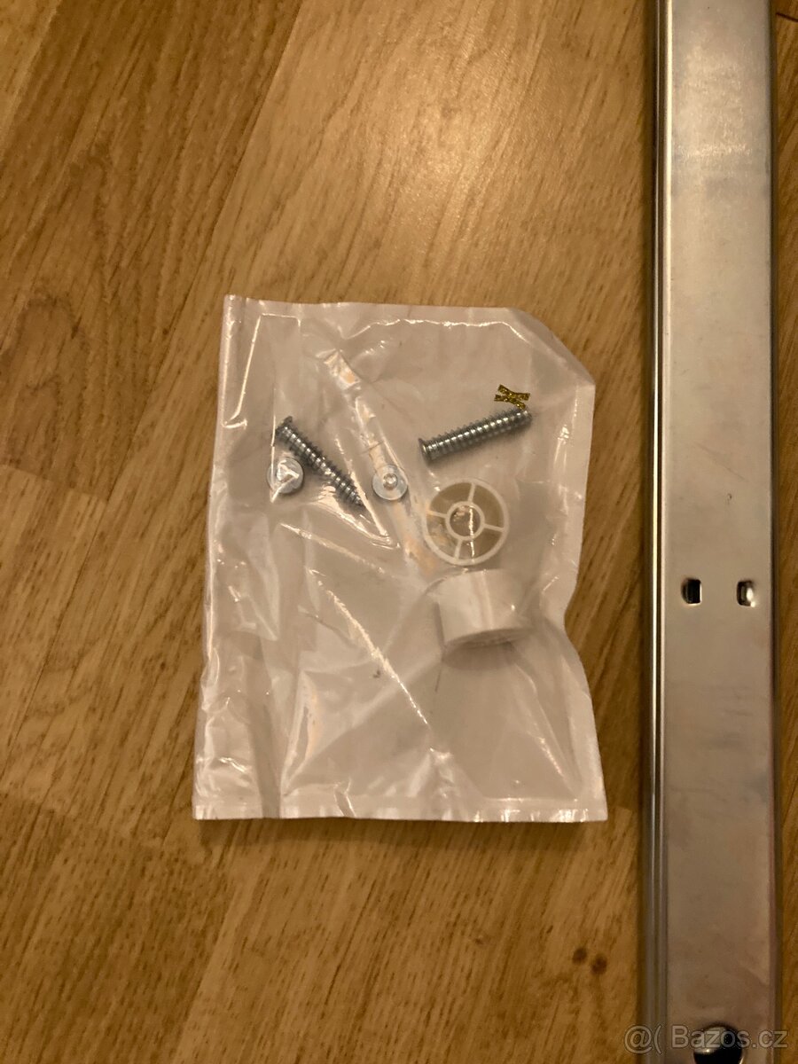 Ikea komplement výsuvný věšák 58 cm bílý - 3