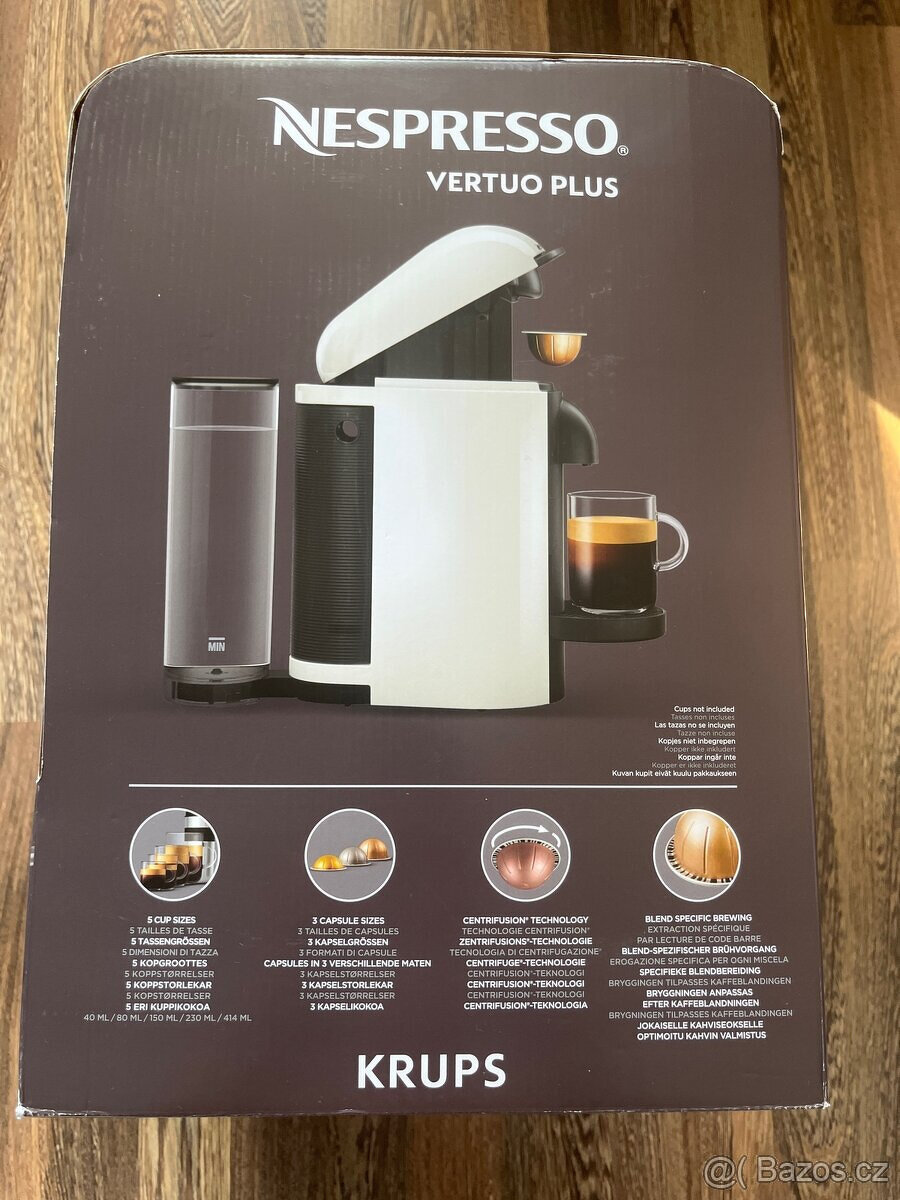 kávovar Vertuo Nespresso plus - 3