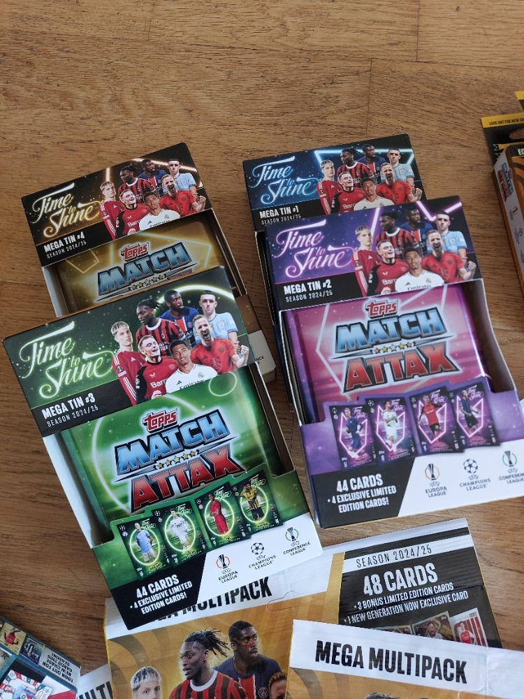 Fotbalové kartičky Match Attax 2024-25 Mega Bundle - 3