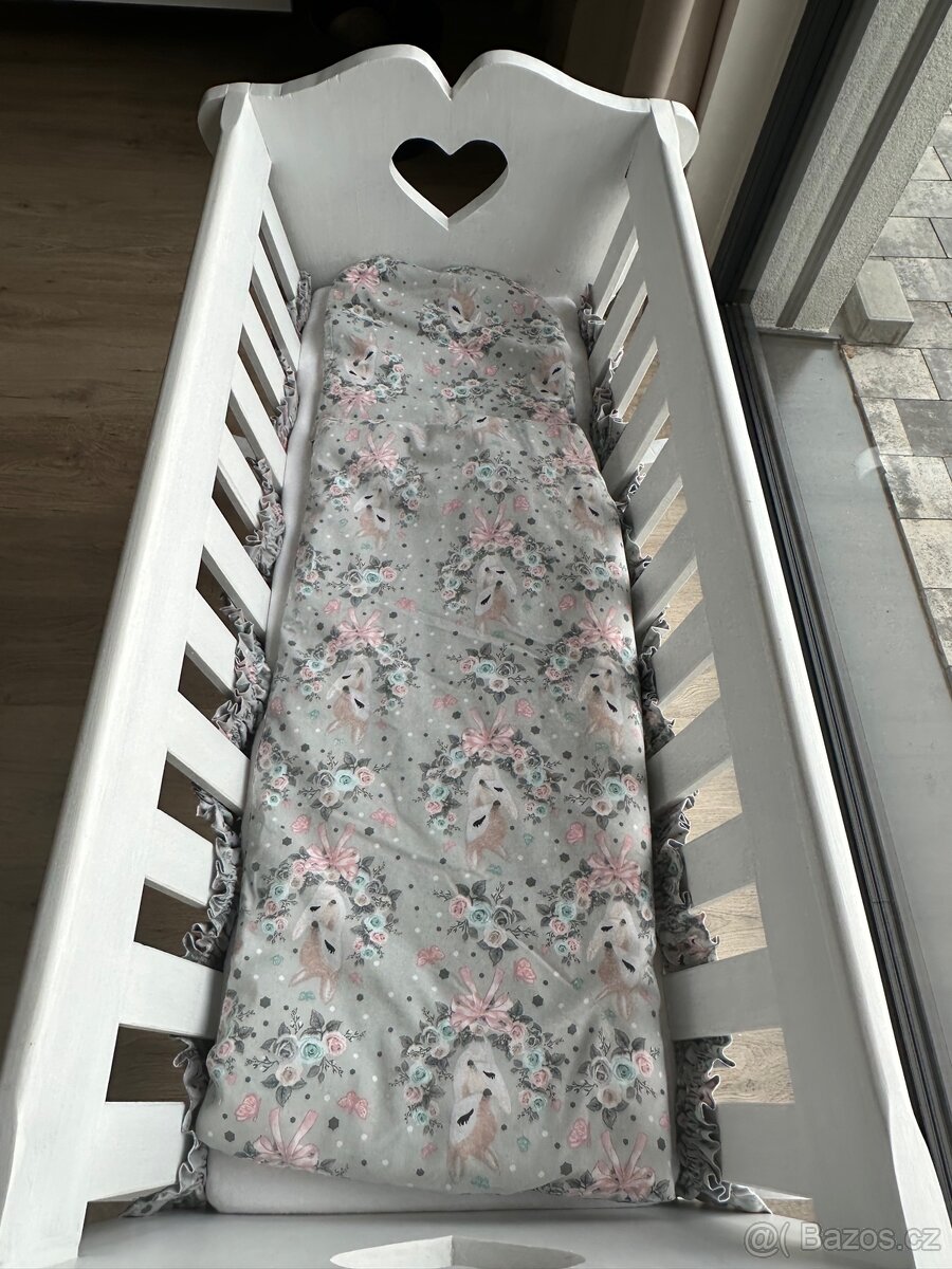 Dřevěná kolébka - masiv - 3