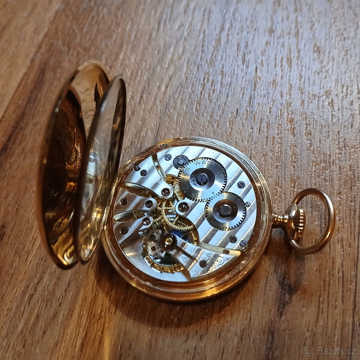 Zlaté kapesní hodinky Tawannes Watch 14K - 3