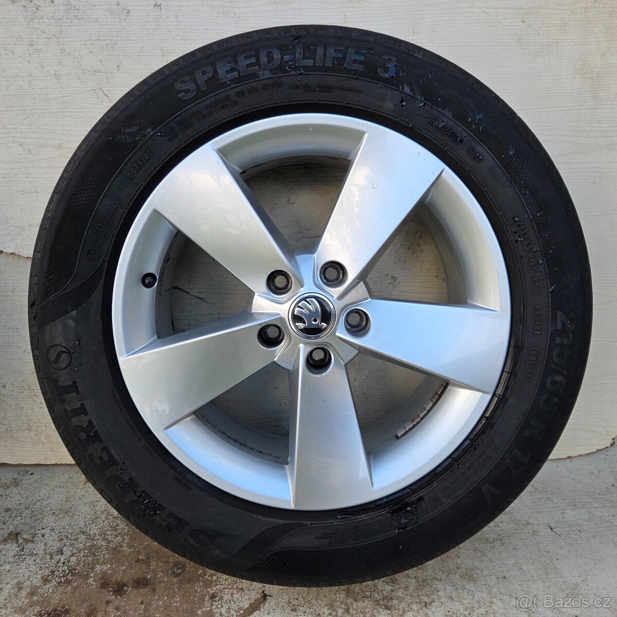 Škoda Kodiaq 17" 5x112, letní Semperit 215/65R17 - 3
