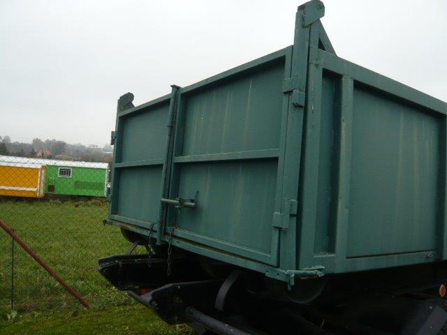 Traktorový nosič kontejnerů hákový NKT-10, s originál doklad - 3