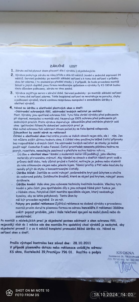 Okno troják 2320x1355mm - 3