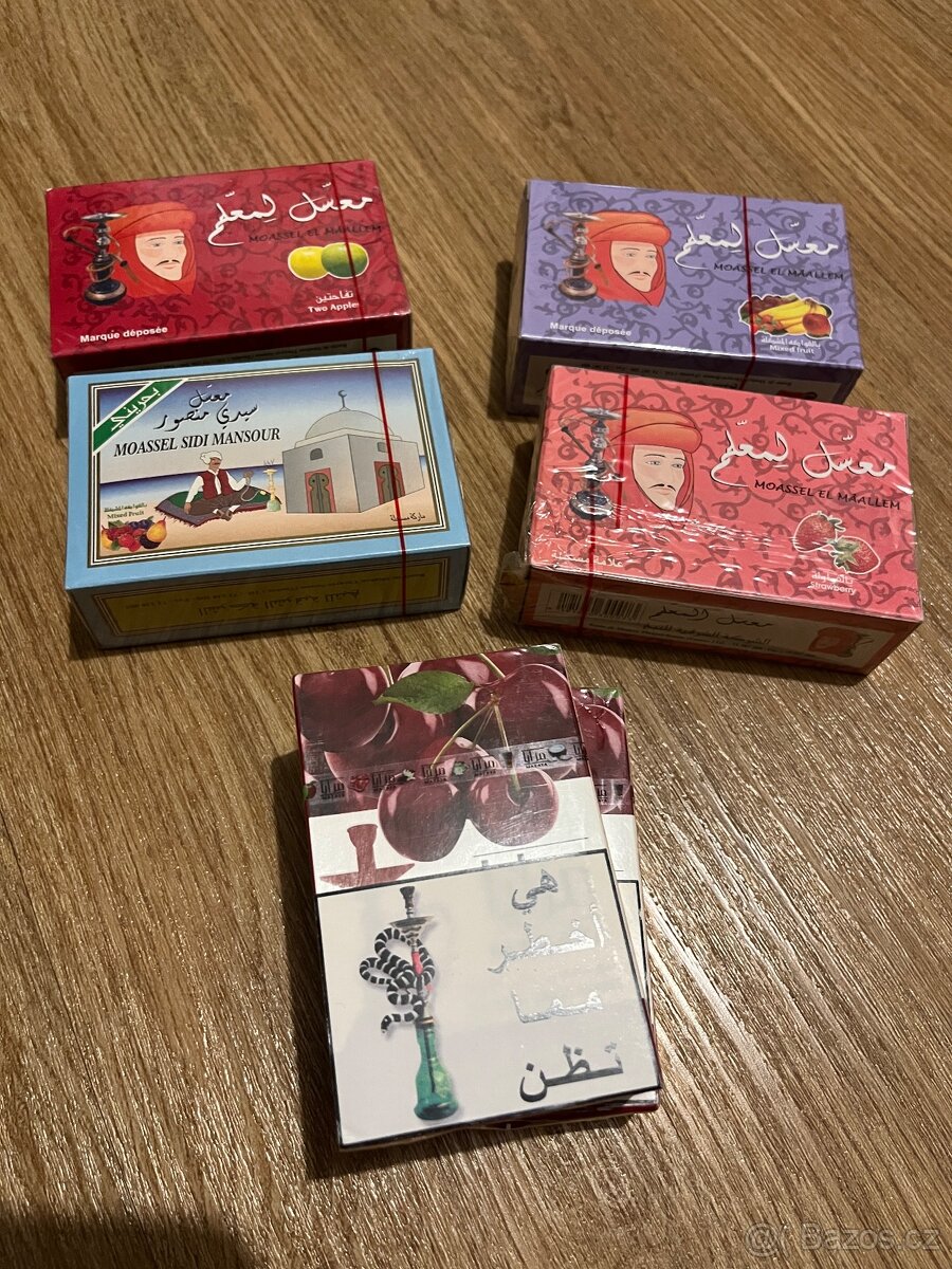 Vodní dýmka s tabáky a příslušenstvím - 3