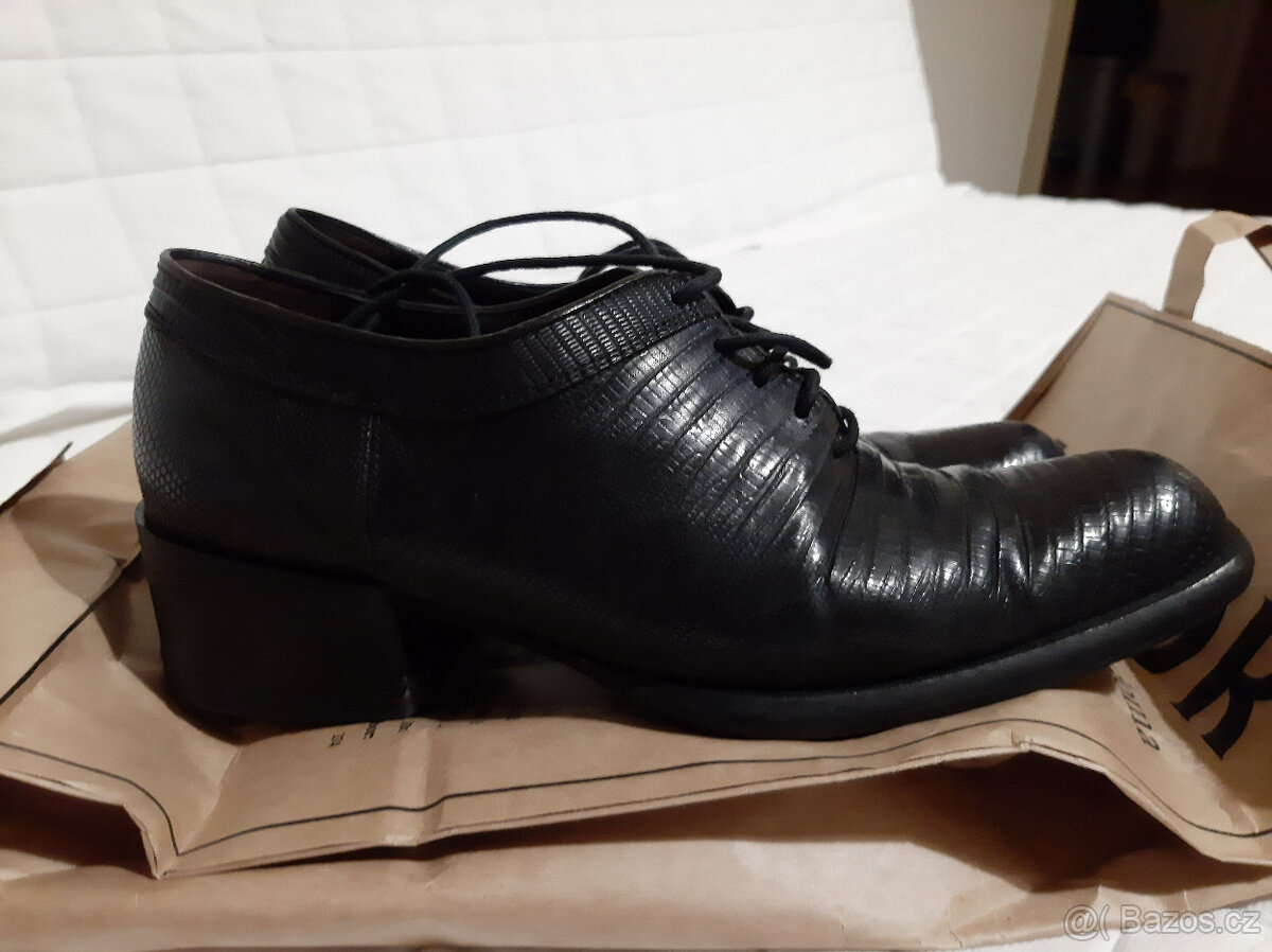 Dámské boty BALLY, kožené, černé - 3