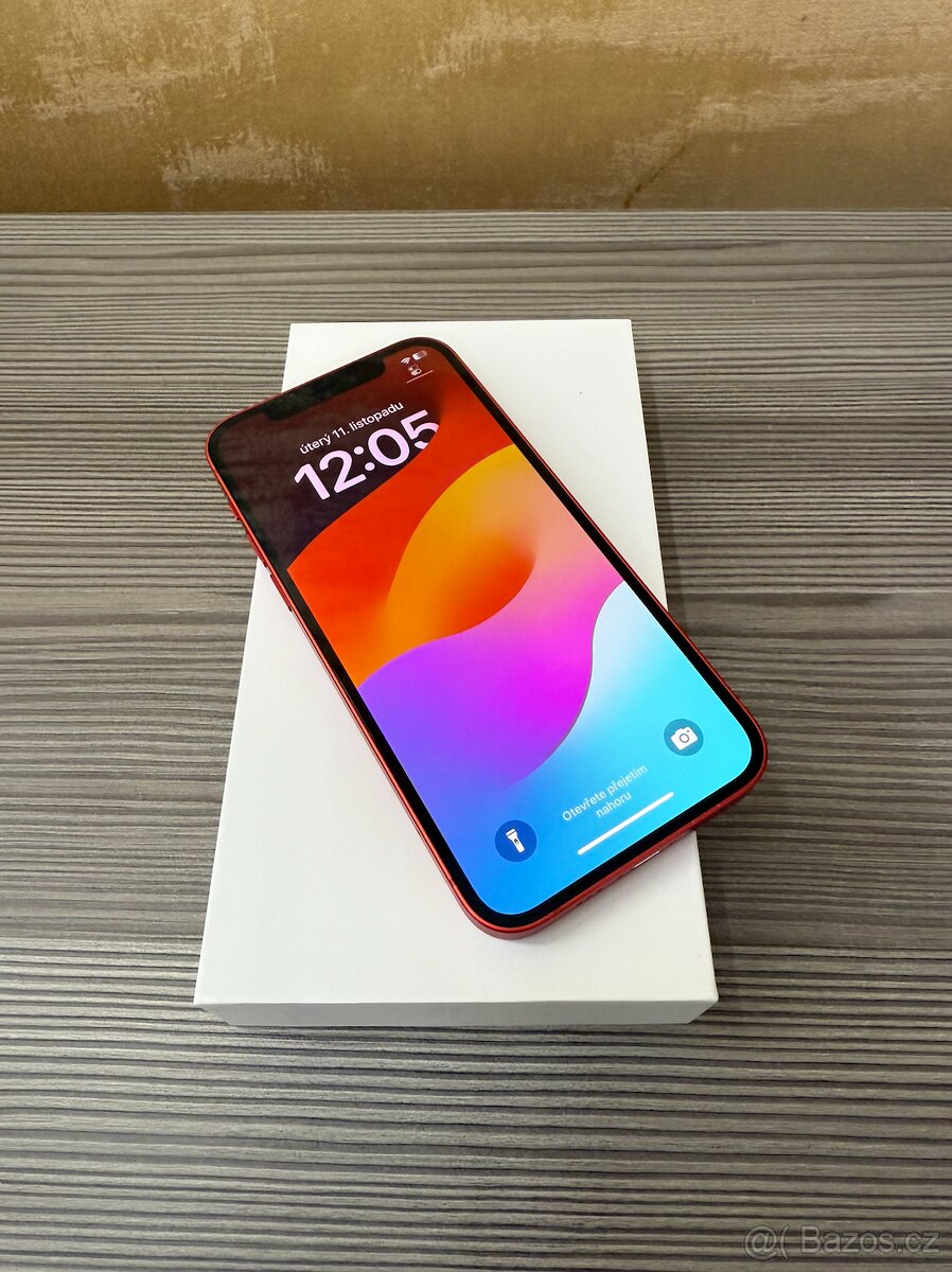 Apple iPhone 12 128GB červená, baterie 93% - 3