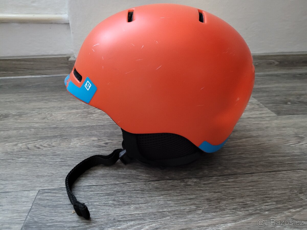 Dětská oranžová helma Salomon, M (53 - 56) - 3