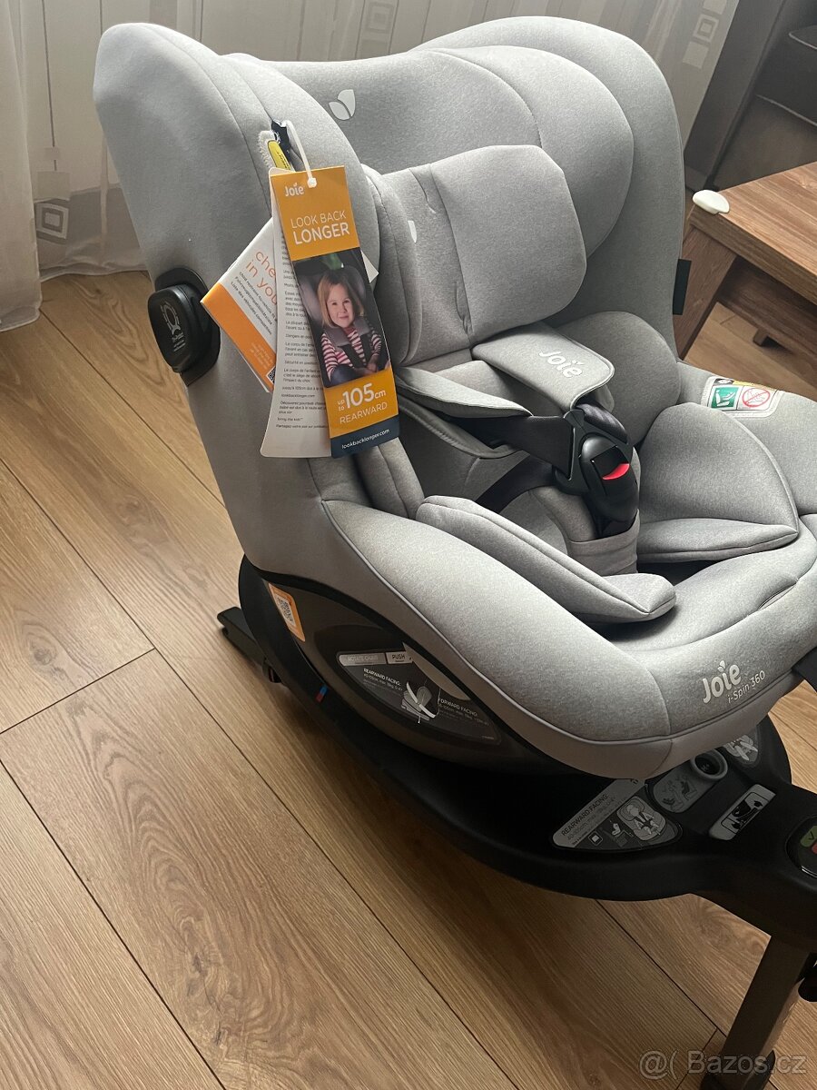 JOIE Autosedačka i-Spin 360 Grey flannel - 3
