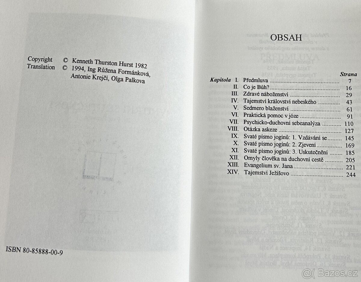 Knihy Brunton Paul/Šrímad/Zecharia Sitchin/Kefer - 3