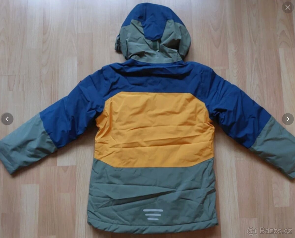 Nová slabší zimní nepromokavá bunda Trollkids, vel. 152 - 3