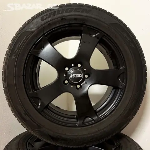 SSANGYONG KORANDO 5x112 R17 ET35+CELOROČNÍ 225/60R17 7/6mm - 3