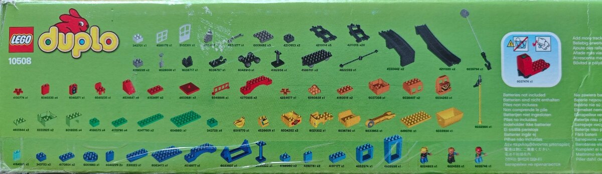 Lego Duplo 10508 - Nákladní Vlak Deluxe - 3