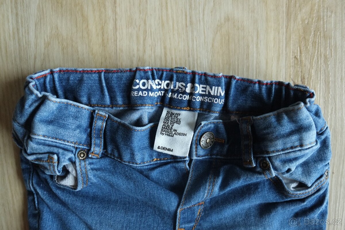 Džíny H&M vel. 92 pro holčičku - 3