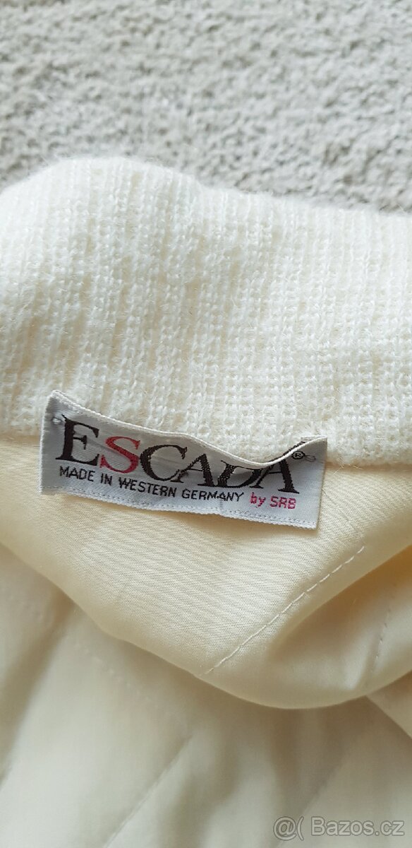 Retro kabátek Escada vel.S - 3