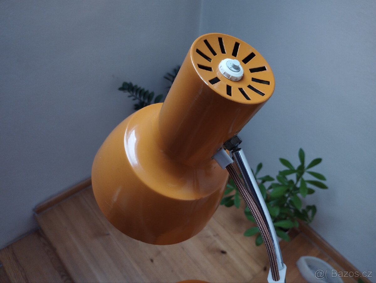 Retro hnědá lampička Napako - 3