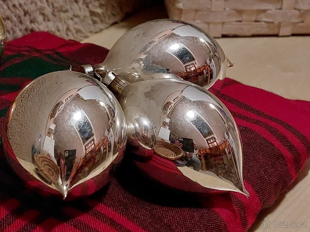 Retro vánoční koule - 3