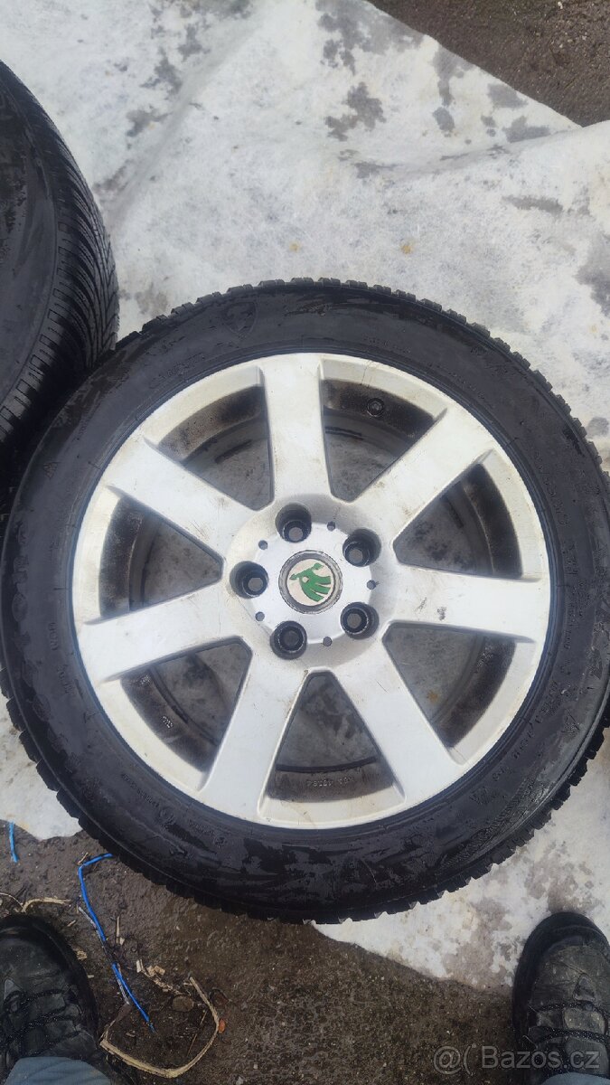 ALU disky s pneu 205/55/r16 - 3