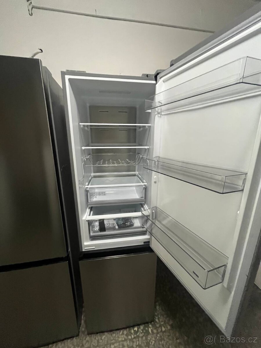 Lednice MIDEA – šedá (nerezový vzhled), - 3