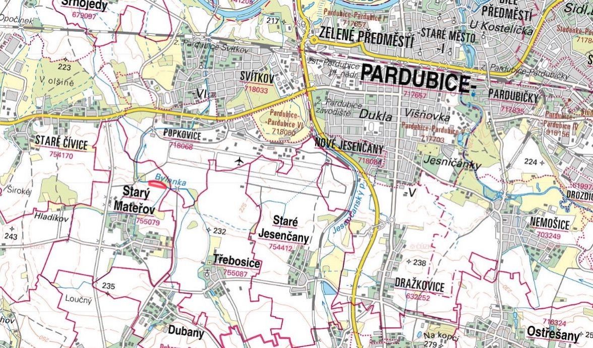 Zemědělská půda, prodej, Starý Mateřov, Pardubice - 3