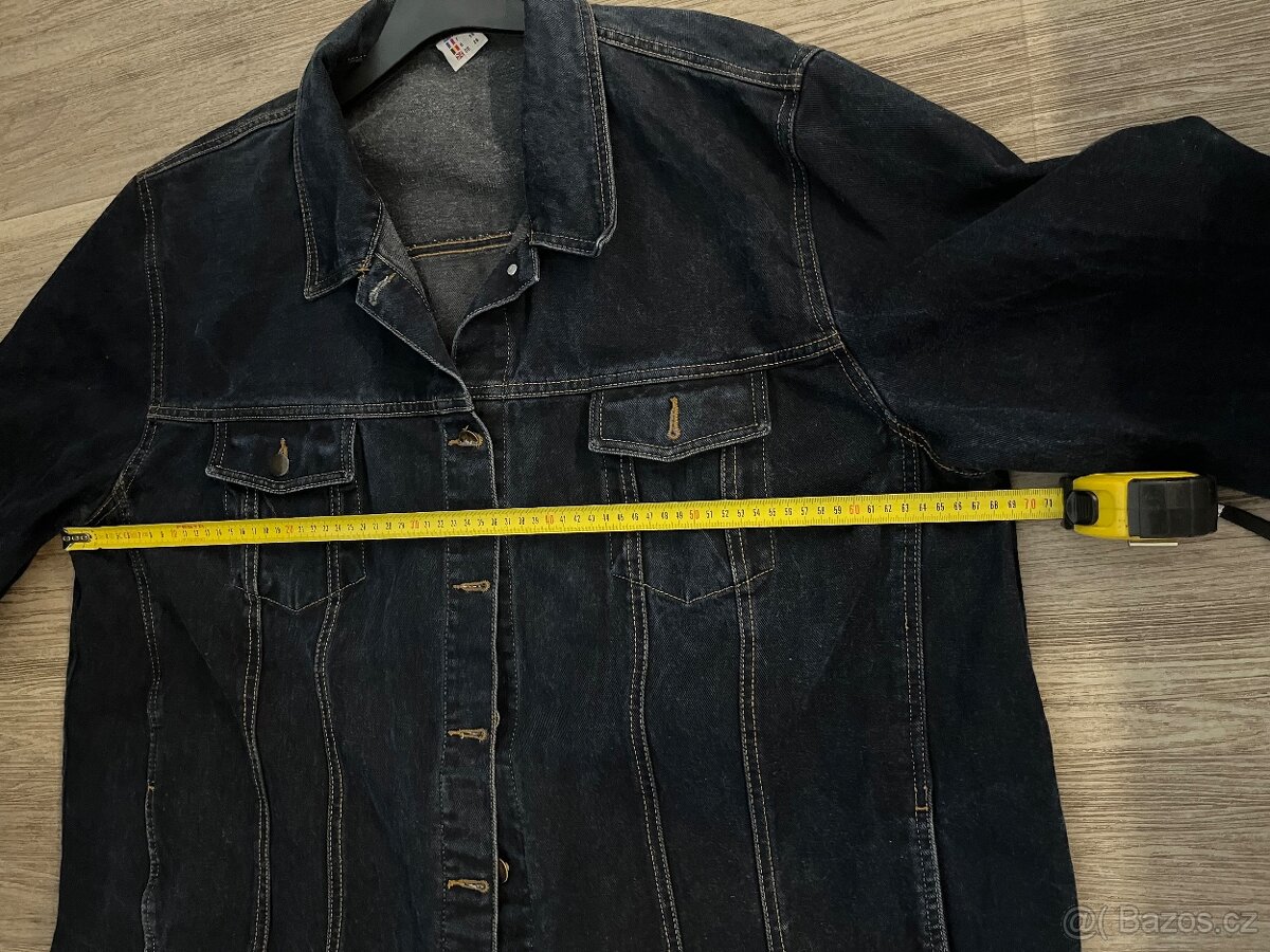 Pánská riflová bunda vel. 56 - 3