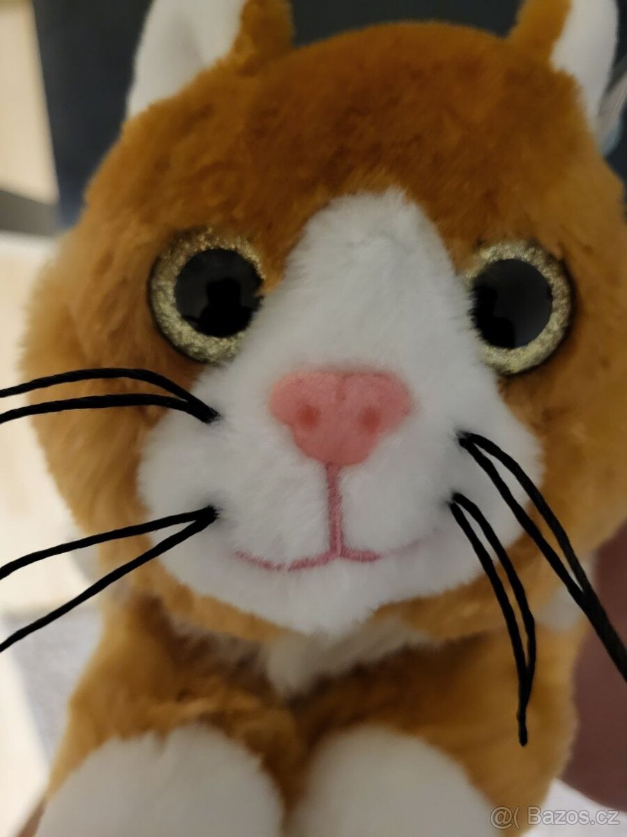 Nová plyšová hračka Rezavá kočička – 28 cm - 3