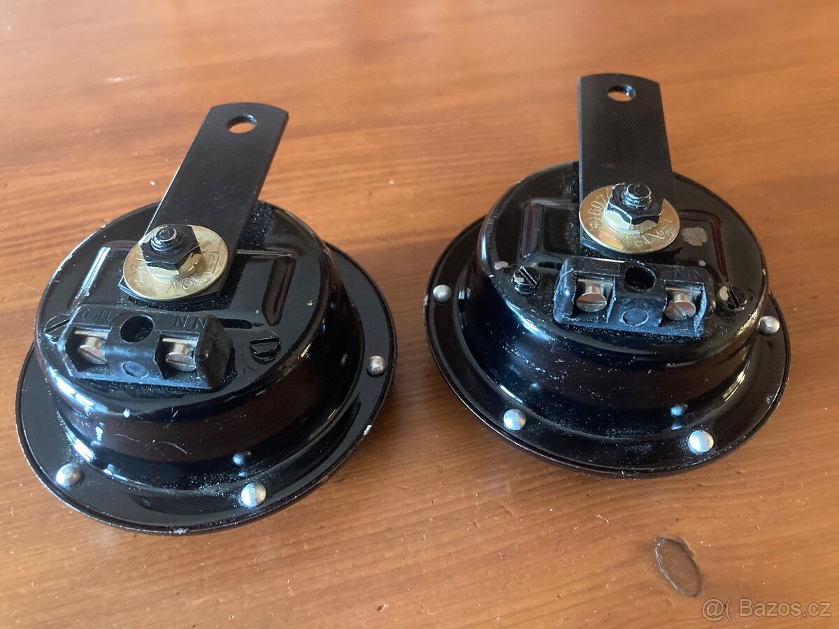 Původní nepoužité klaksony PAL - 3
