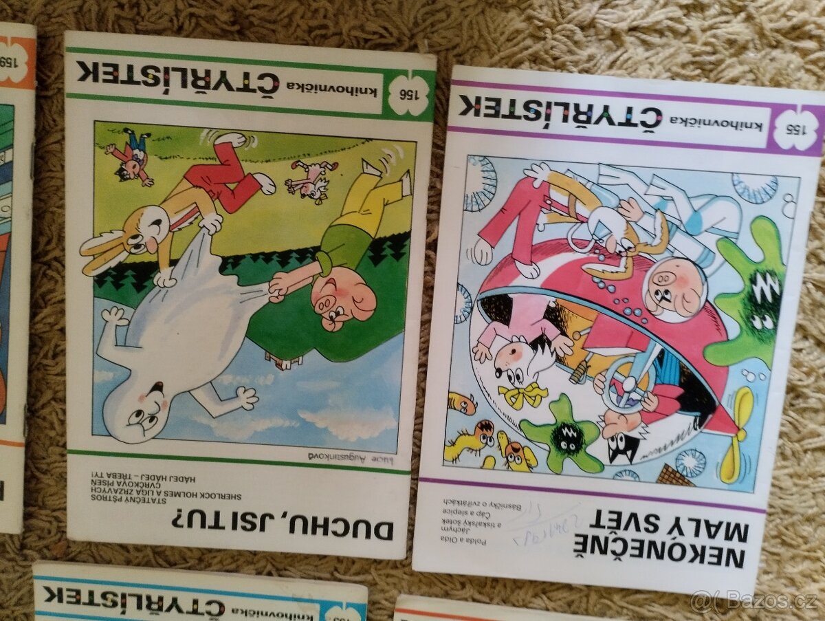 Čtyřlístek čísla 152,153,154,155,156,159 - 3