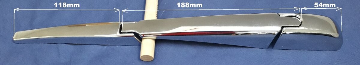 chromovaný kryt zadního stěrače - NOVÝ - 3