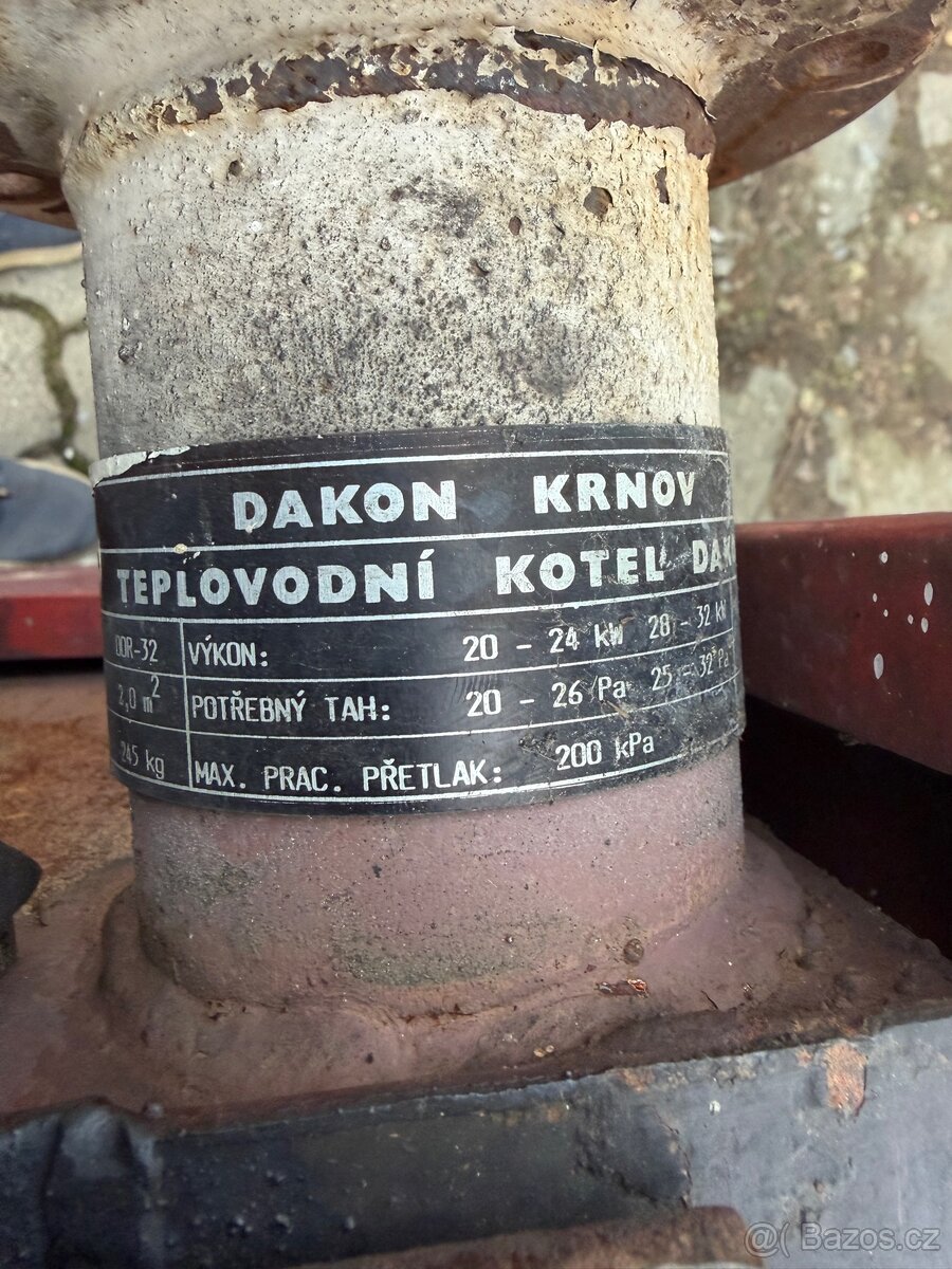 Kotel litinovy dakon dor 22 - 3