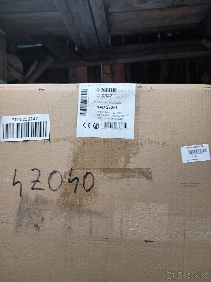 Akumulační nádrž NAD 250v1 Dražice - 3