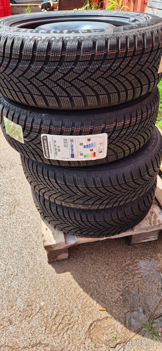 PLECHOVÉ DISKY R16 + NOVÉ ZIMNÍ PNEU – ŠKODA KAMIQ, VW T-ROC - 3