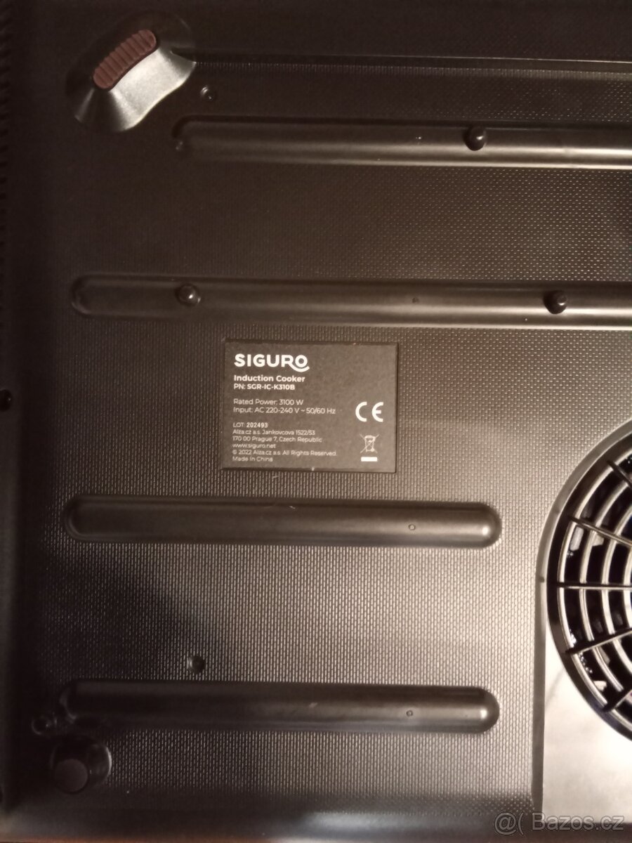 Indukční vařič Siguro IC-K310B - 3