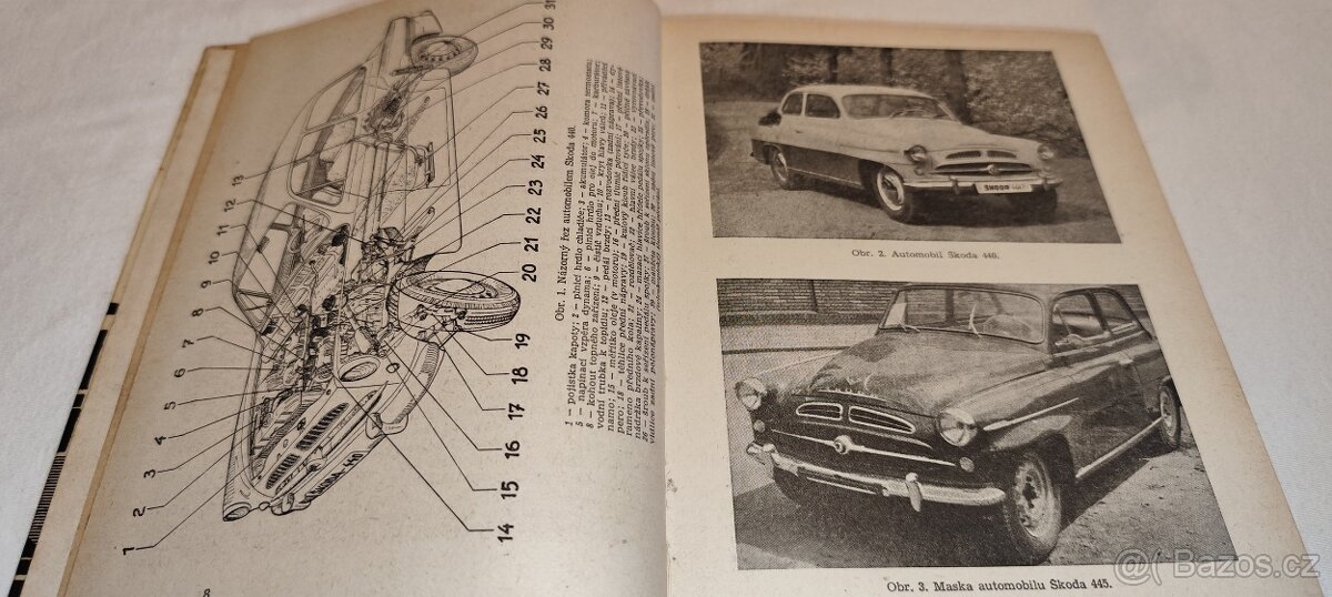 Škoda veterán. typy 440 Octavia Felicia popis údržba opravy - 3