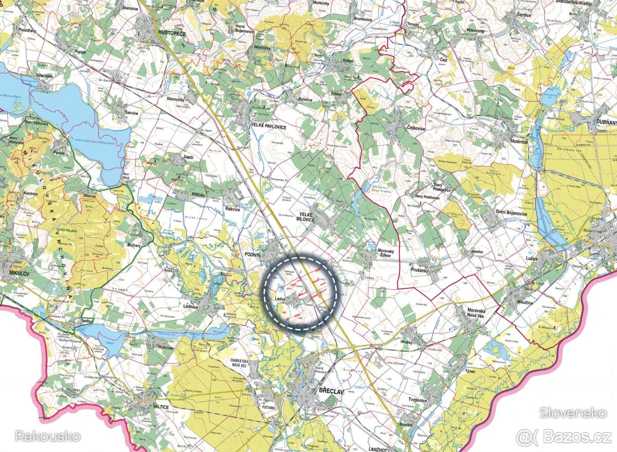 Zemědělská půda, prodej, Ladná, Břeclav - 3