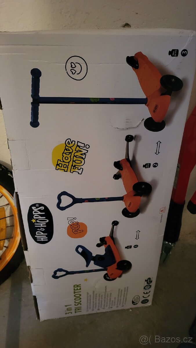Dětská koloběžka Scooter Hipp & Hopps - 3