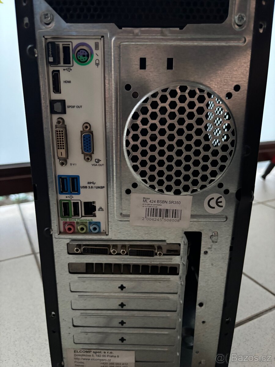 Stolní počítač i5, 8GB RAM včetně 23" FHD HP monitoru - 3