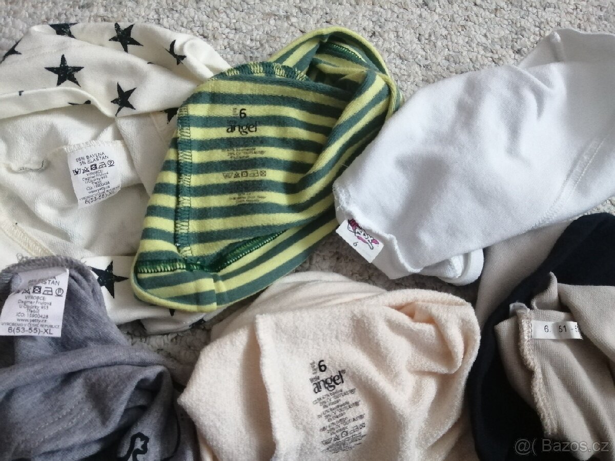 Čepice vel. 5 a 6, 51-56 jaro, podzim - 3