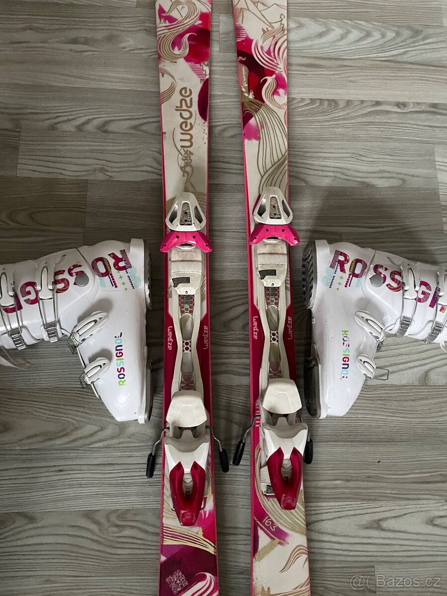 Lyže 163 cm + lyžáky 39-40 - 3