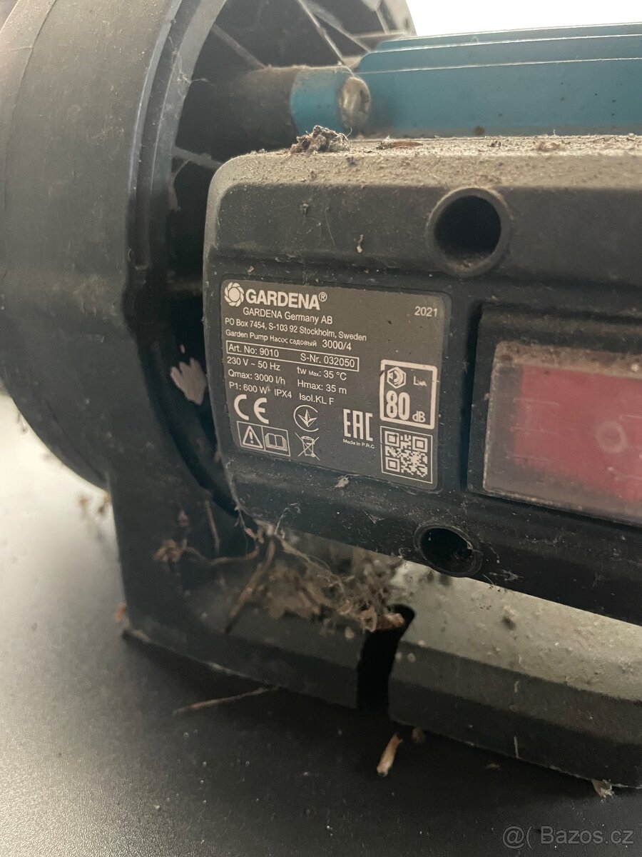 Čerpadlo Gardena 600watt. - 3