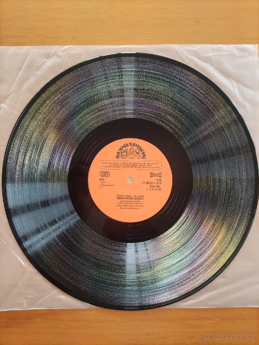 Oldřich Kaiser Jiří Lábus vinyl LP Nekonečná deska - 3