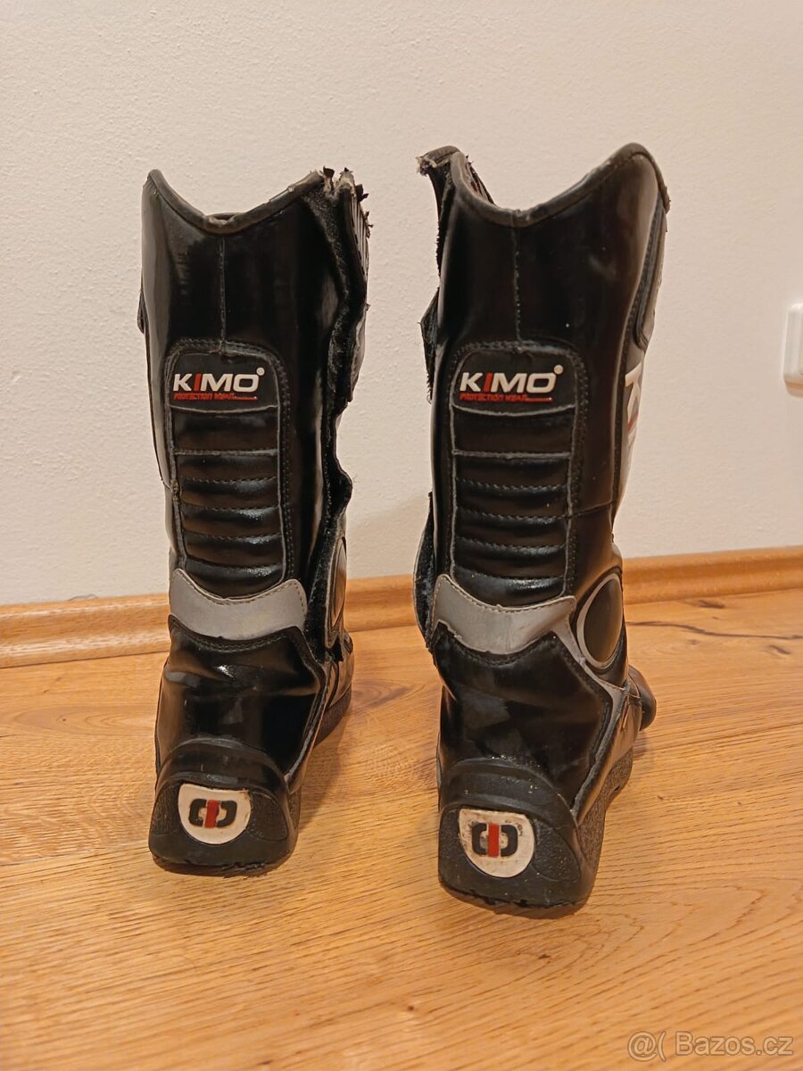 Dětské motorkářské boty -KIMO - 3
