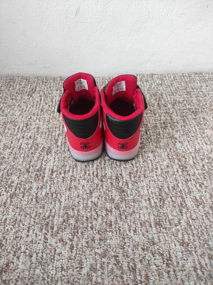 Dětské boty spiderman, blikací - 3